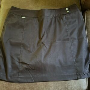 Brown golf skirt